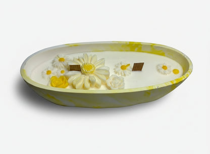 Daisies Candle