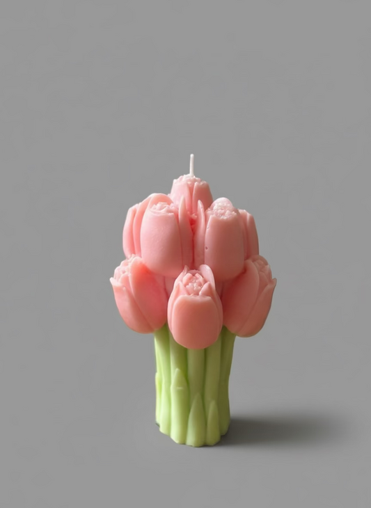 Tulip Bouquet Candle