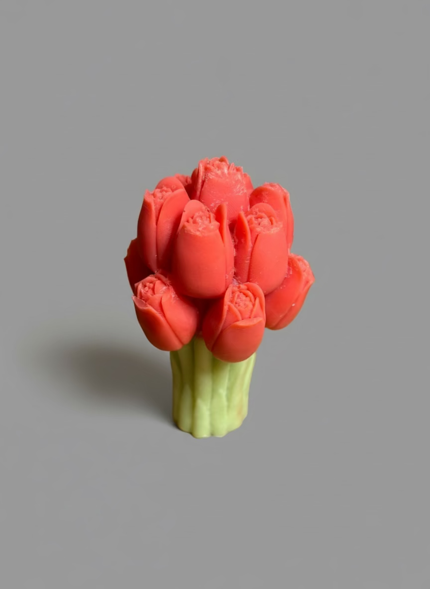 Tulip Bouquet Candle