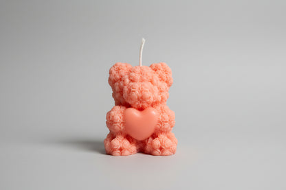 Candle Pink Bear