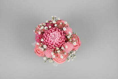 Candle Bouquet Of Flowers