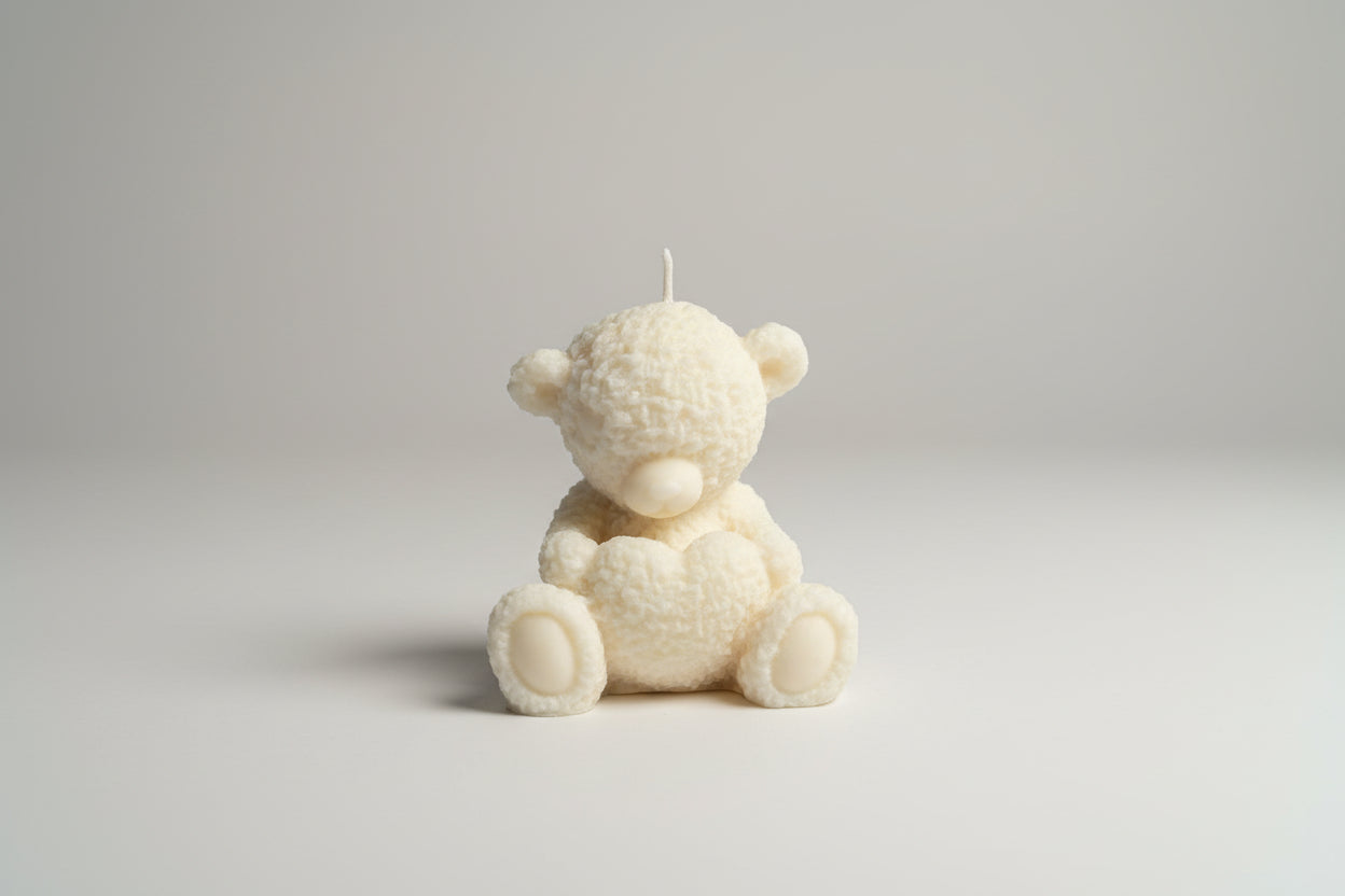 Candle Teddy bear