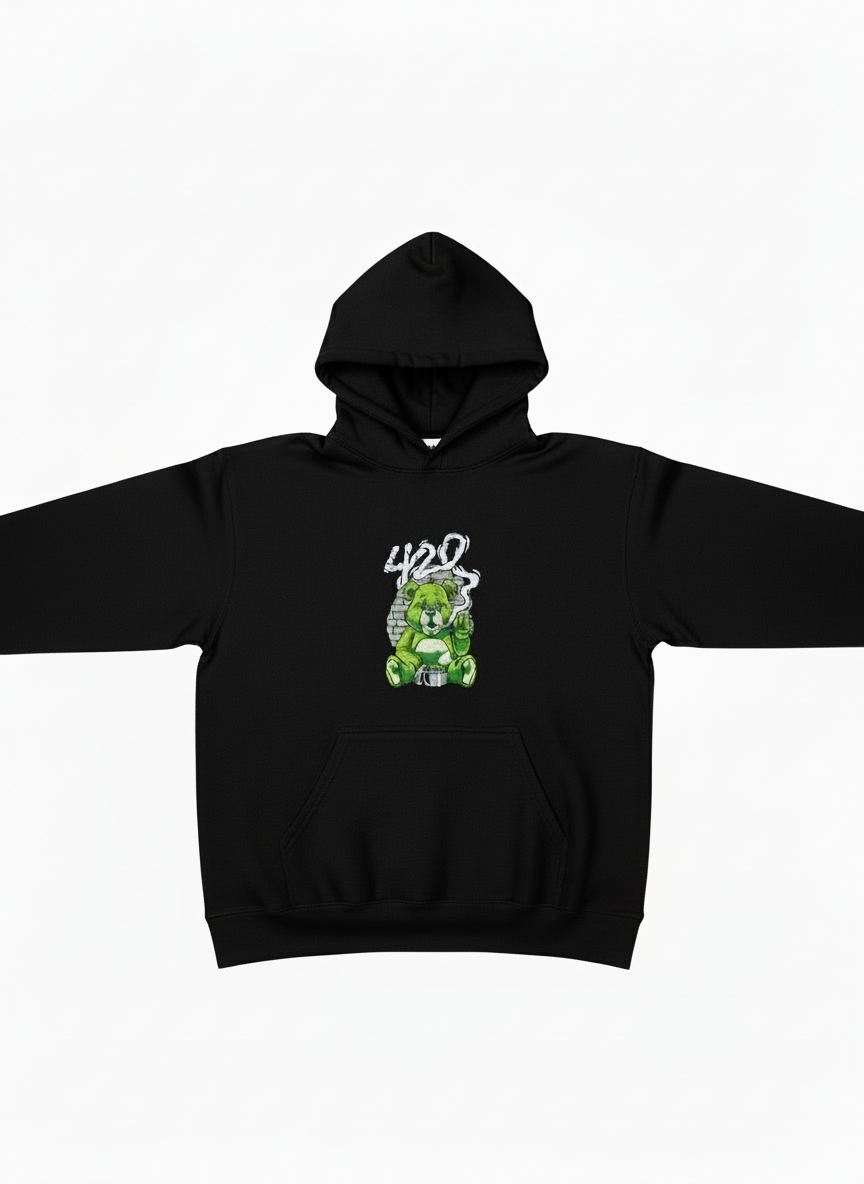 Smoking Bear Hoodie