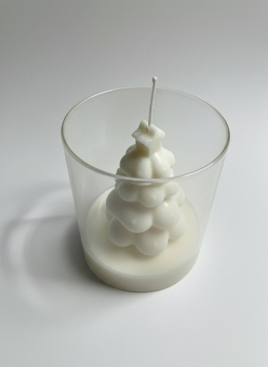 Christmas Tree In Jar Candle