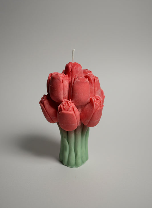 Tulip Bouquet Candle